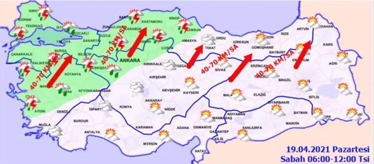 İstanbulda hava durumu için uyarı Meteorolojiden son dakika açıklaması