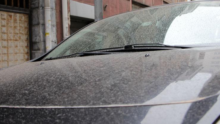 İstanbulda gökten adeta çamur yağdı Otomobilini gören şaşkına döndü...