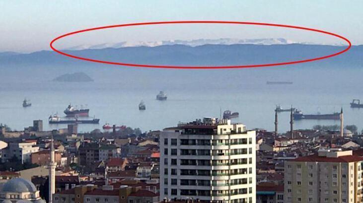 İstanbuldan bakınca Uludağı görürseniz şaşırmayın