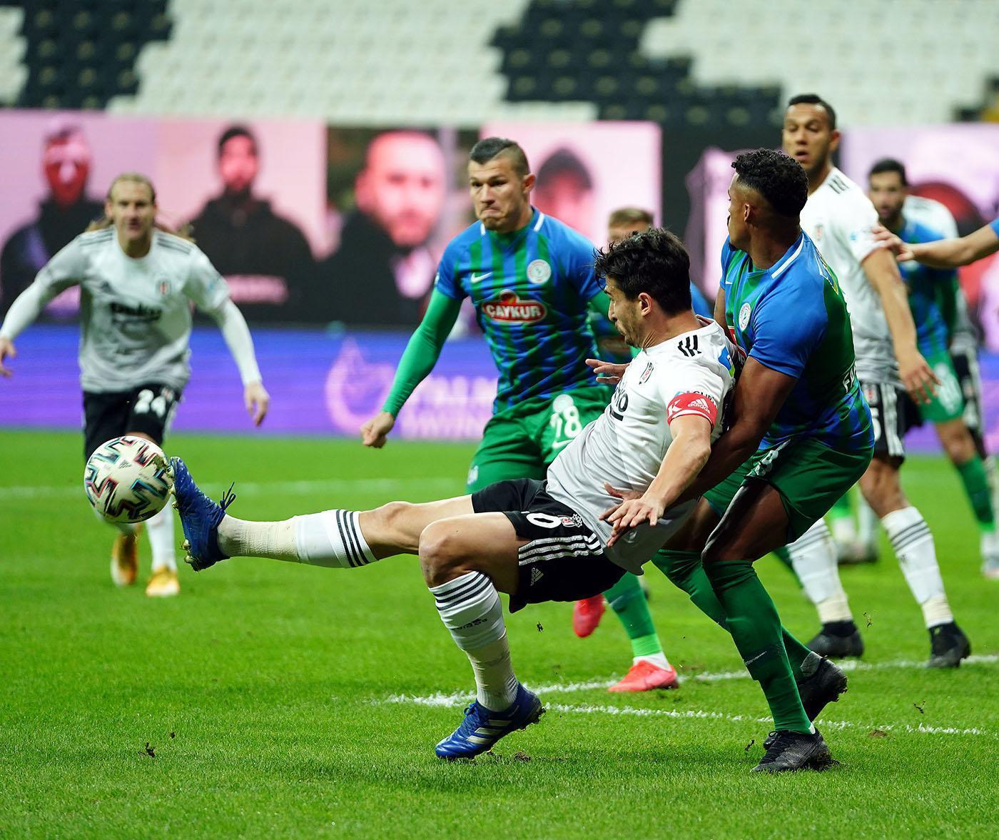 Beşiktaş: 6 - Çaykur Rizespor: 0 (Maç sonucu)