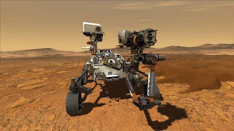NASAnın uzay aracı Perseverance, Marsa başarıyla iniş yaptı
