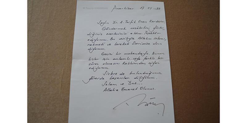 Cumhurbaşkanı Erdoğanın cezaevinden gönderdiği mektup 22 yıl sonra ortaya çıktı