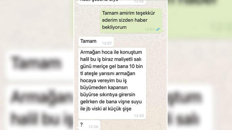 Hastane müdürünün skandalını WhatsApp mesajları ortaya çıkardı