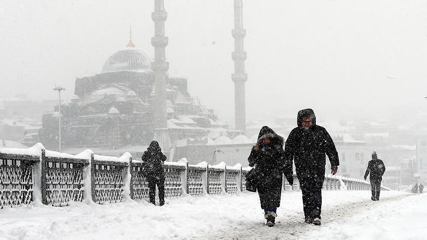 İstanbula kar ne zaman gelecek Meteoroloji, İstanbul için tarih verdi