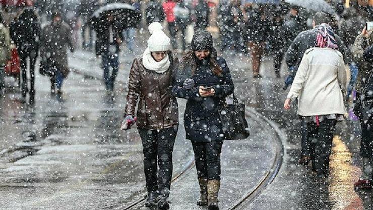 Meteoroloji: İstanbula çarşamba günü kar yağacak
