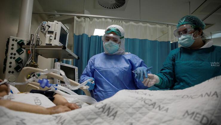 İstanbulda bir hastanenin corona virüs yoğun bakım ünitesi ilk kez görüntülendi