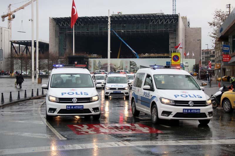 Taksim Meydanıdaki siren sesinin sebebi belli oldu