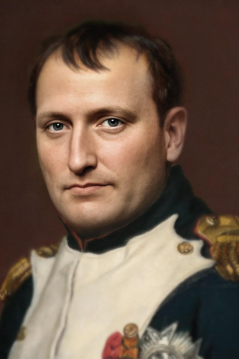 Yapay zekâyla, Napolyonun gerçek yüzünü yarattı