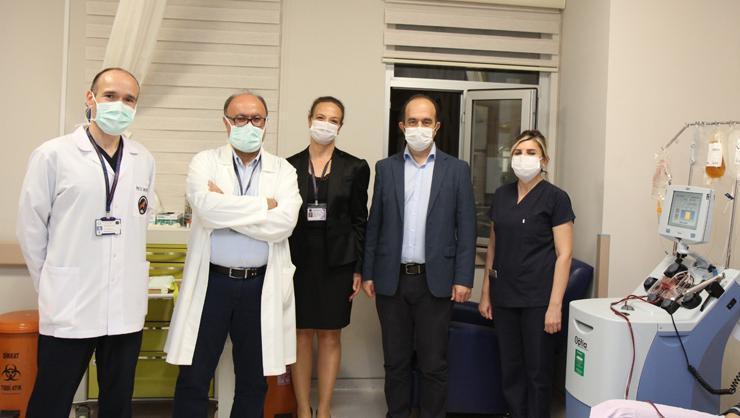 Antalyada plazma nakledilen hastanın testi negatife döndü