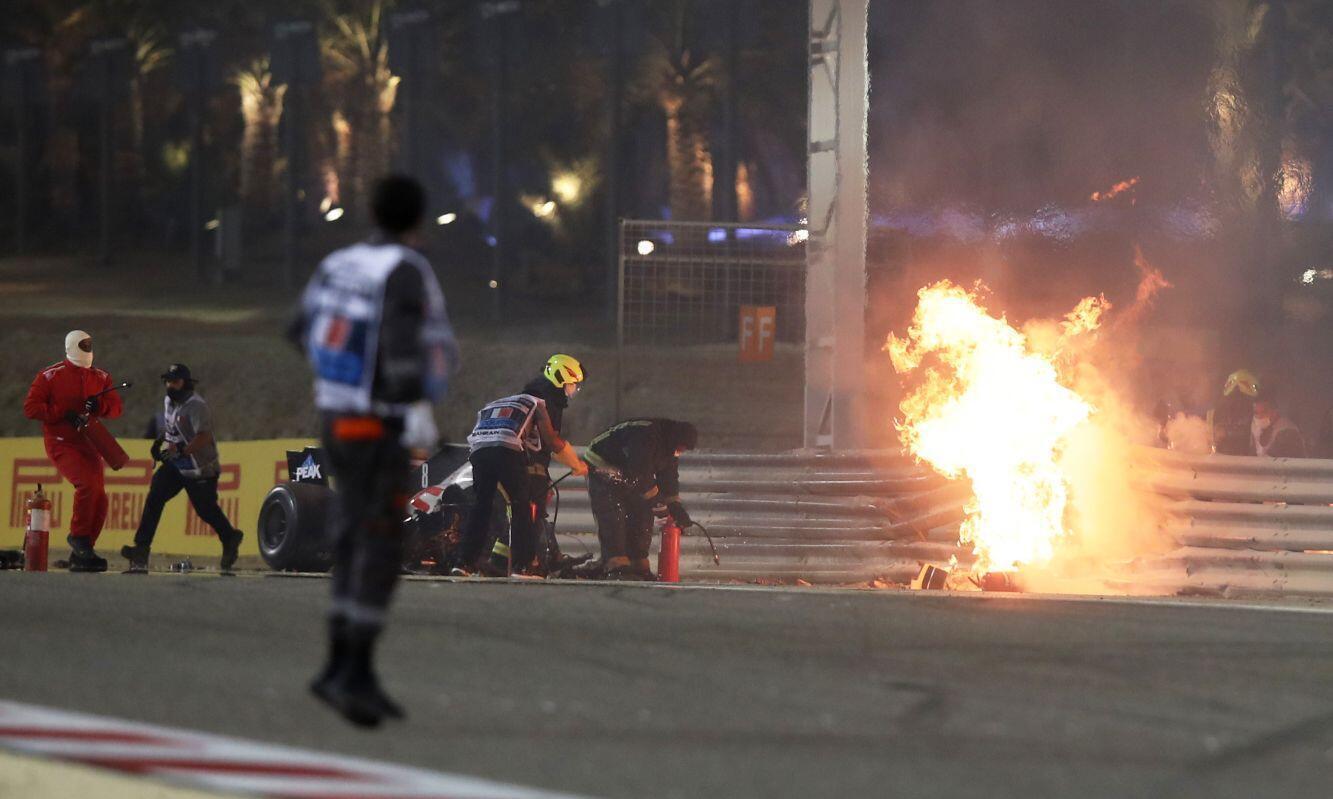 Bahreyn Formula 1 Grand Prixsinde korkunç kaza