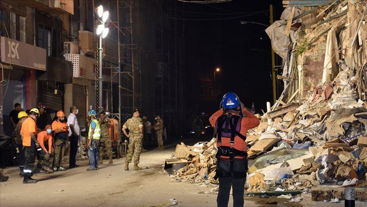 Beyrut Limanında patlama enkazı aylar geçmesine rağmen kaldırılamadı