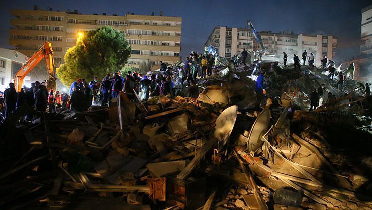 İzmirde meydana gelen depremin ardından acı haberler gelmeye devam ediyor