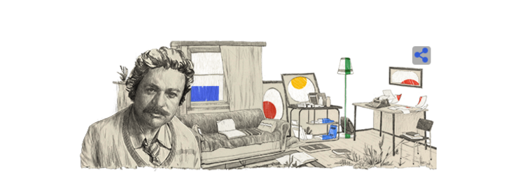 Googledan Oğuz Atayın 86. doğum gününe özel doodle