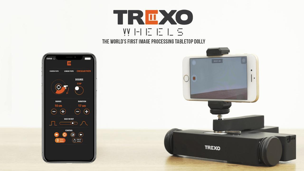 Trexo İnovasyondan fotoğraf üzerinden rota planlaması yapabilen kamera taşıma aracı: Trexo Wheels