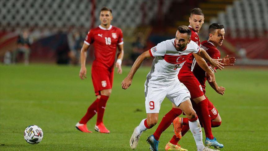 UEFA Uluslar Ligi: Sırbistan: 0 - Türkiye: 0