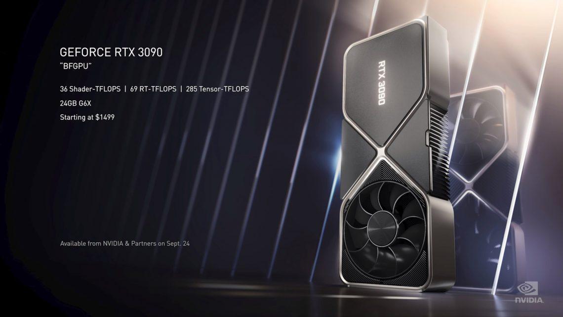 NVIDIA GeForce RTX 3090 tanıtıldı İşte fiyatı ve özellikleri