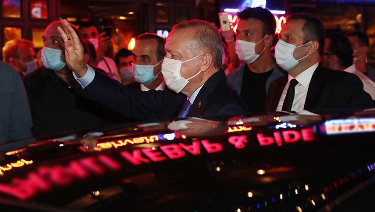 Cumhurbaşkanı Erdoğan’dan Üsküdar’da sürpriz ziyaret