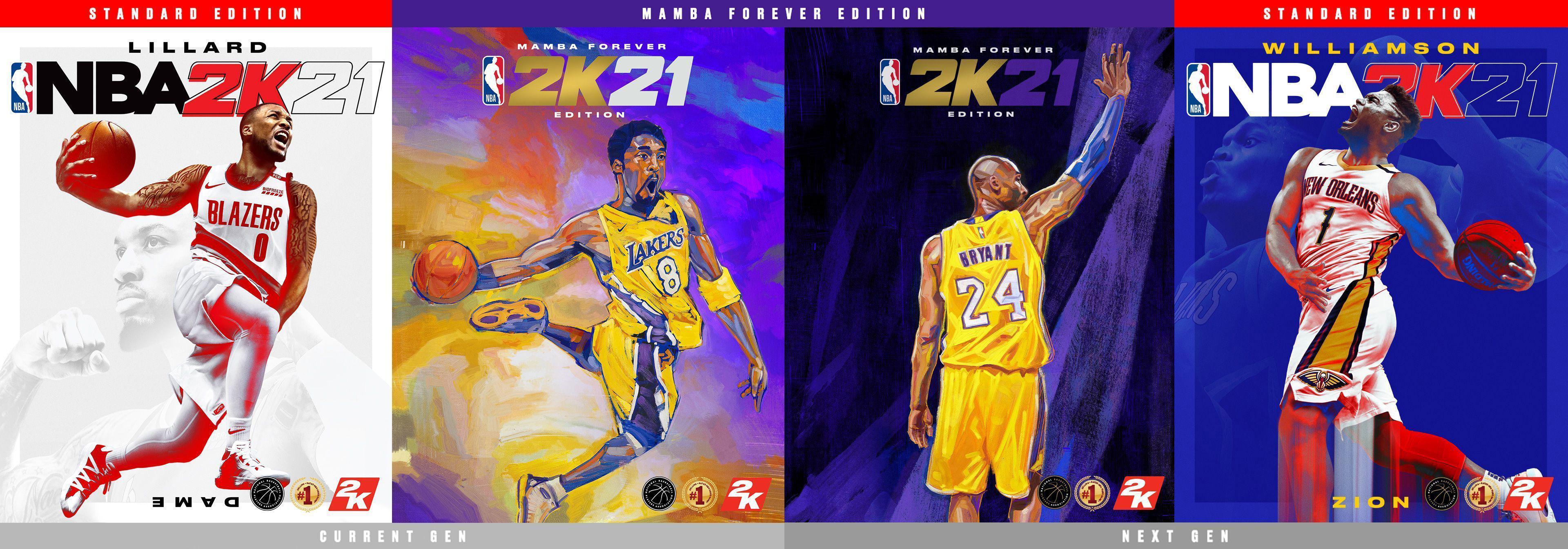 NBA 2K21in son kapak yıldızı Kobe Bryant oldu