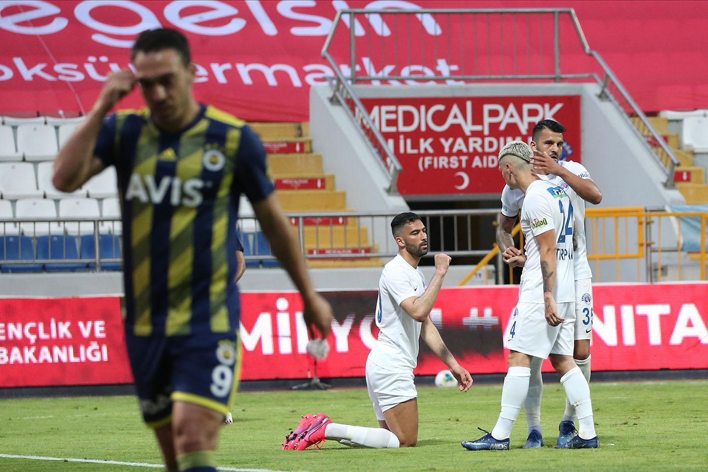 Fenerbahçe, Kasımpaşaya 2-0 yenildi