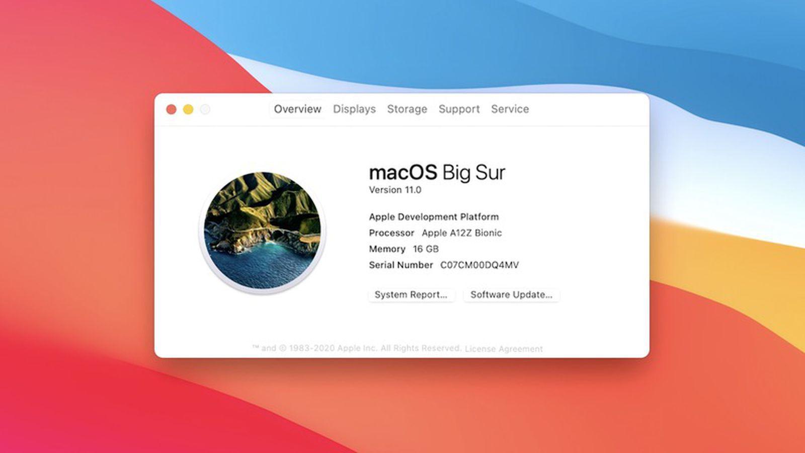 Apple, yeni tasarıma sahip macOS Big Sur sürümünü tanıttı