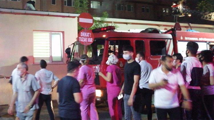 İstanbul Eğitim Araştırma Hastanesinde yangın