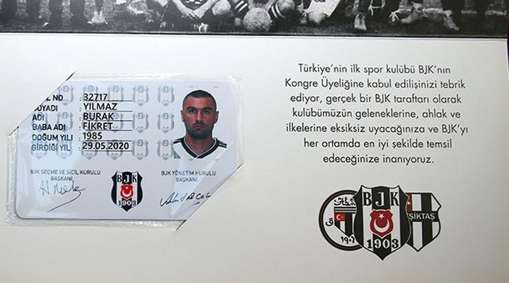Burak Yılmaz, Beşiktaş kongre üyesi oldu