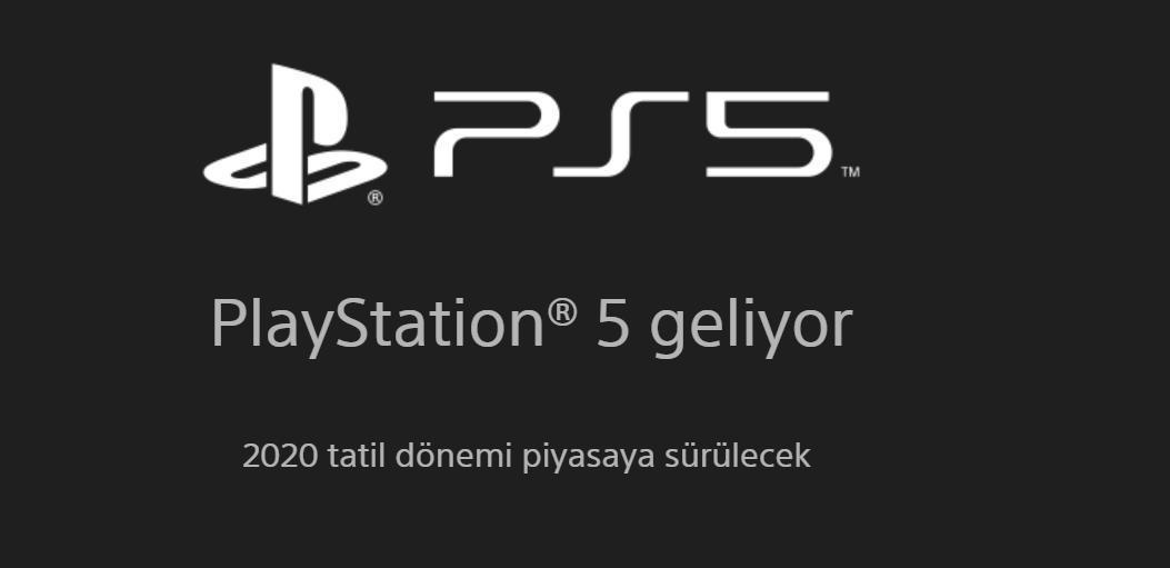 PS5in resmi web sitesini güncellendi