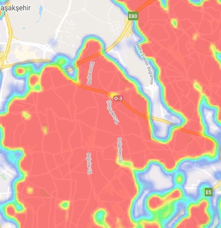 İstanbul, Ankara ve İzmirde corona virüste son durum Bakanlık harita yayınladı