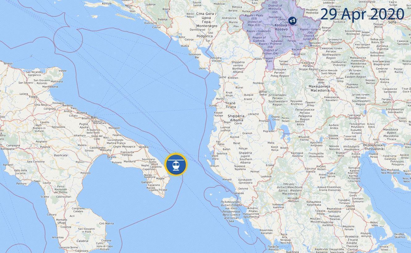 NATO askeri helikopteri, Adriyatik Denizi’nde kayboldu