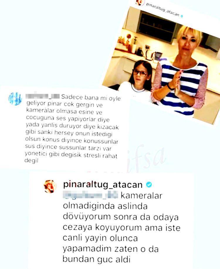 Pınar Altuğ: Kameralar olmadığında aslında dövüyorum