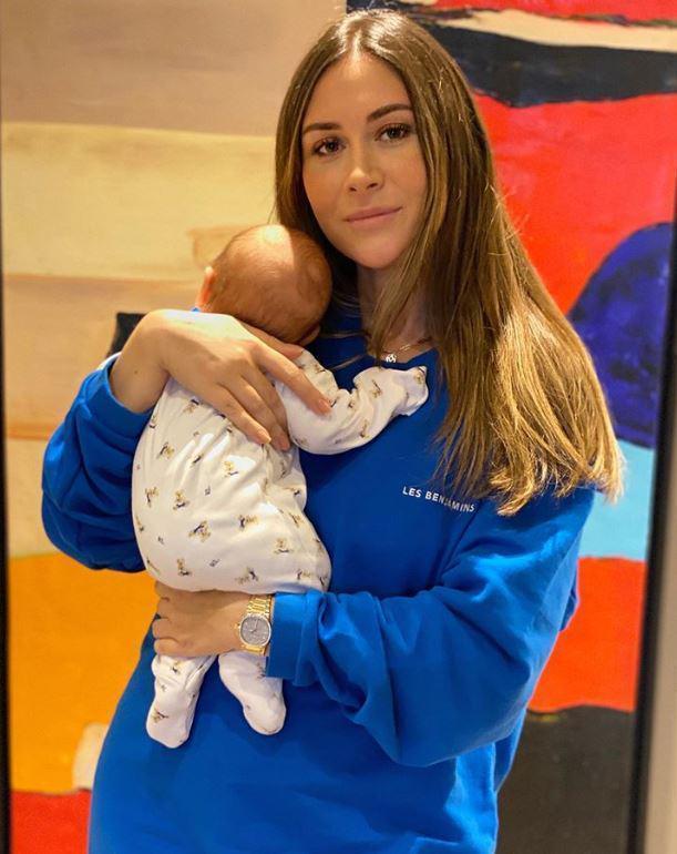 Selma Çilek, bebeğinin fotoğrafını ilk kez paylaştı