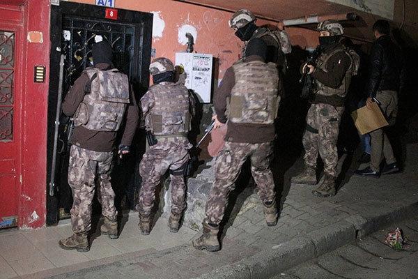 İstanbulda şafak vakti uyuşturucu operasyonu