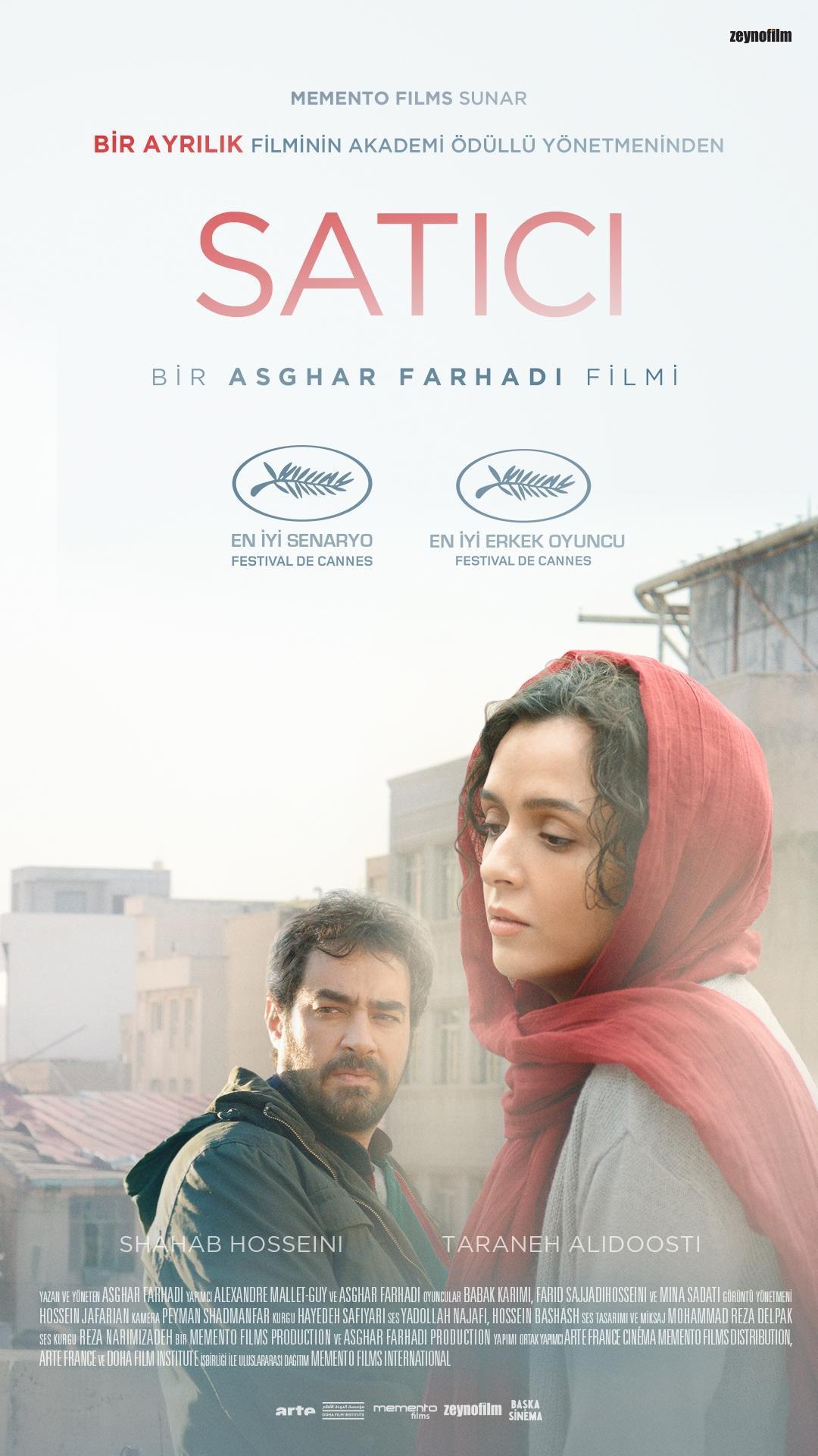 Oscarlı yönetmen Farhadinin yeni filmi Satıcı (The Salesman) vizyon için gün sayıyor