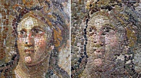 Mozaiklerde restorasyon skandalı