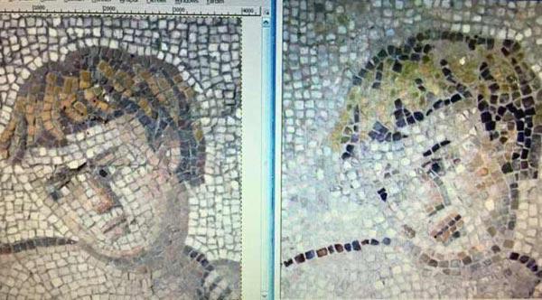 Mozaiklerde restorasyon skandalı