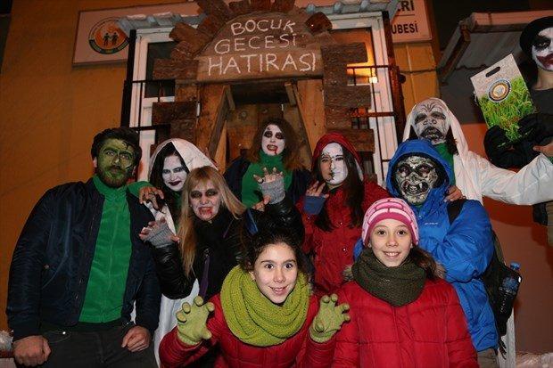 Bin yıllık Balkan geleneği Bocuk Gecesi Edirnede kutlandı