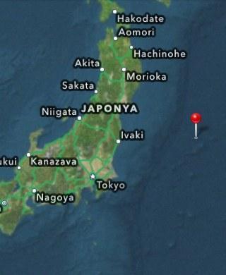 Japonyada korkutan deprem