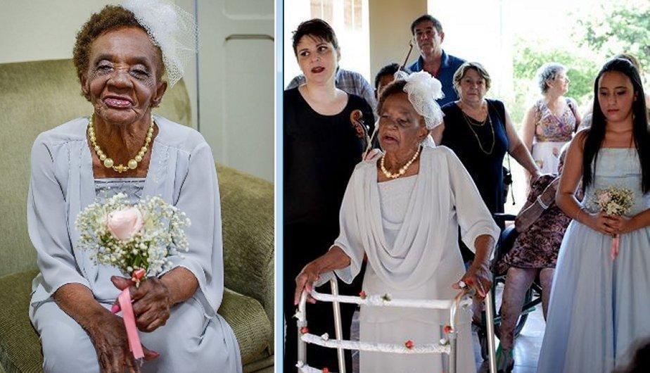 106 yaşında nişanlandı