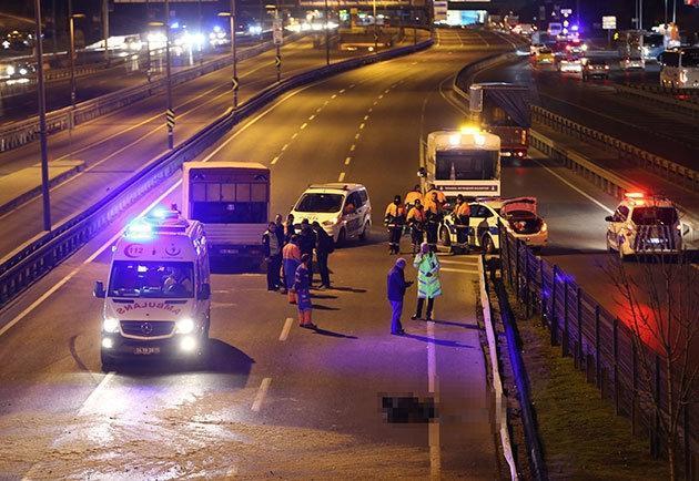 İstanbul D-100’de feci kaza: 1 ölü 4 yaralı