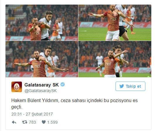 Galatasaray-Beşiktaş derbisinde penaltı krizi
