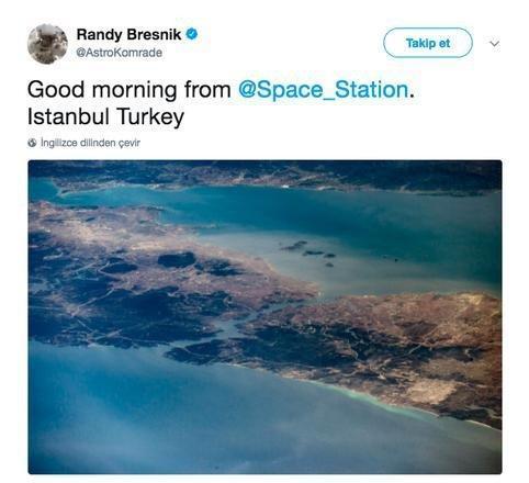 Üçüncü havalimanı bu sabah uzaydan böyle görüntülendi
