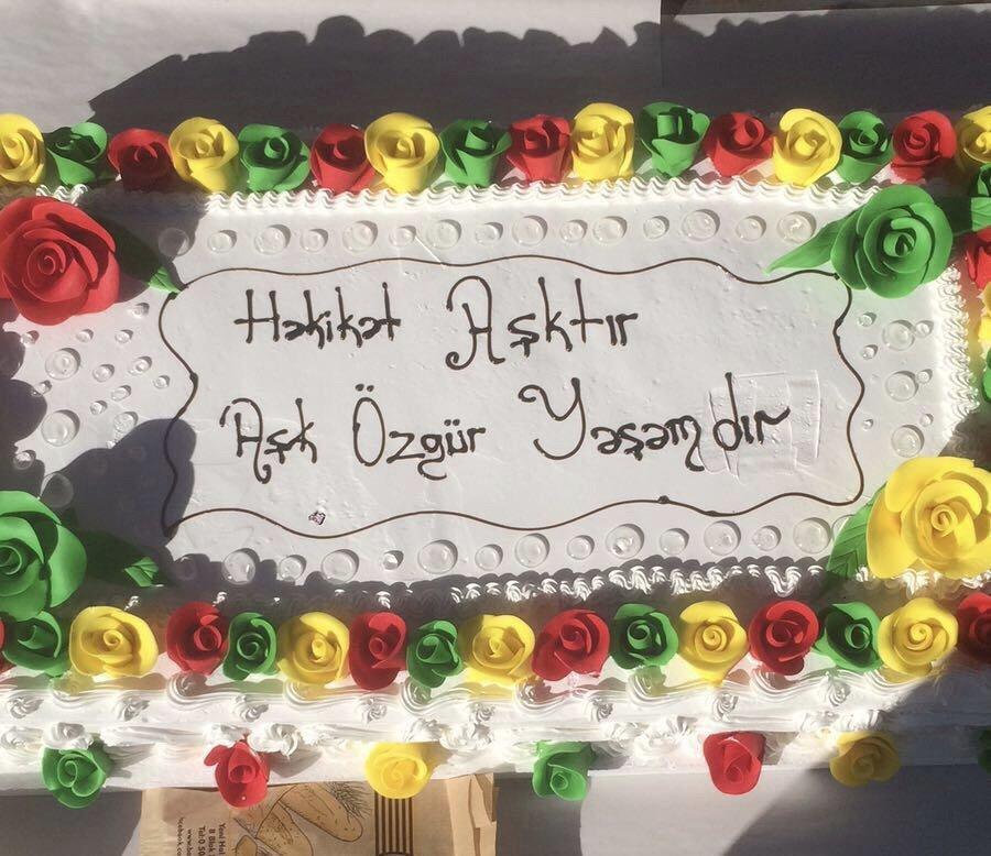 HDP binasına getirilen pastaya el konuldu: 2 gözaltı