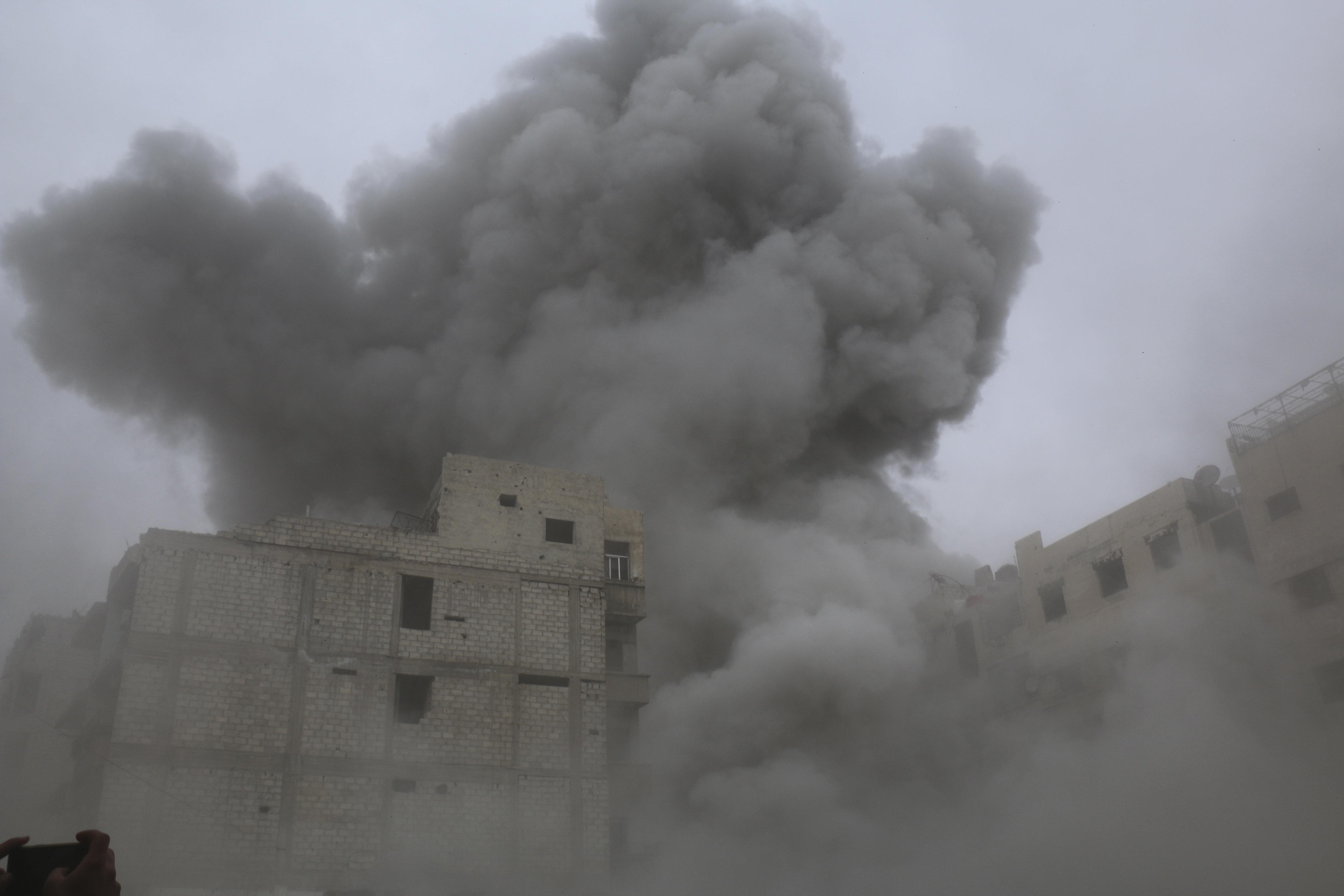 Şamda hava saldırıları: 6 ölü, 25 yaralı