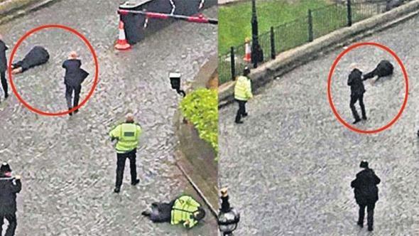 Londra saldırganının kimliği belirlendi İngiltere Başbakanının panik anları kamerada