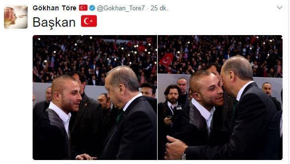 Gökhan Töreden Cumhurbaşkanı Erdoğan Paylaşımı: Başkan