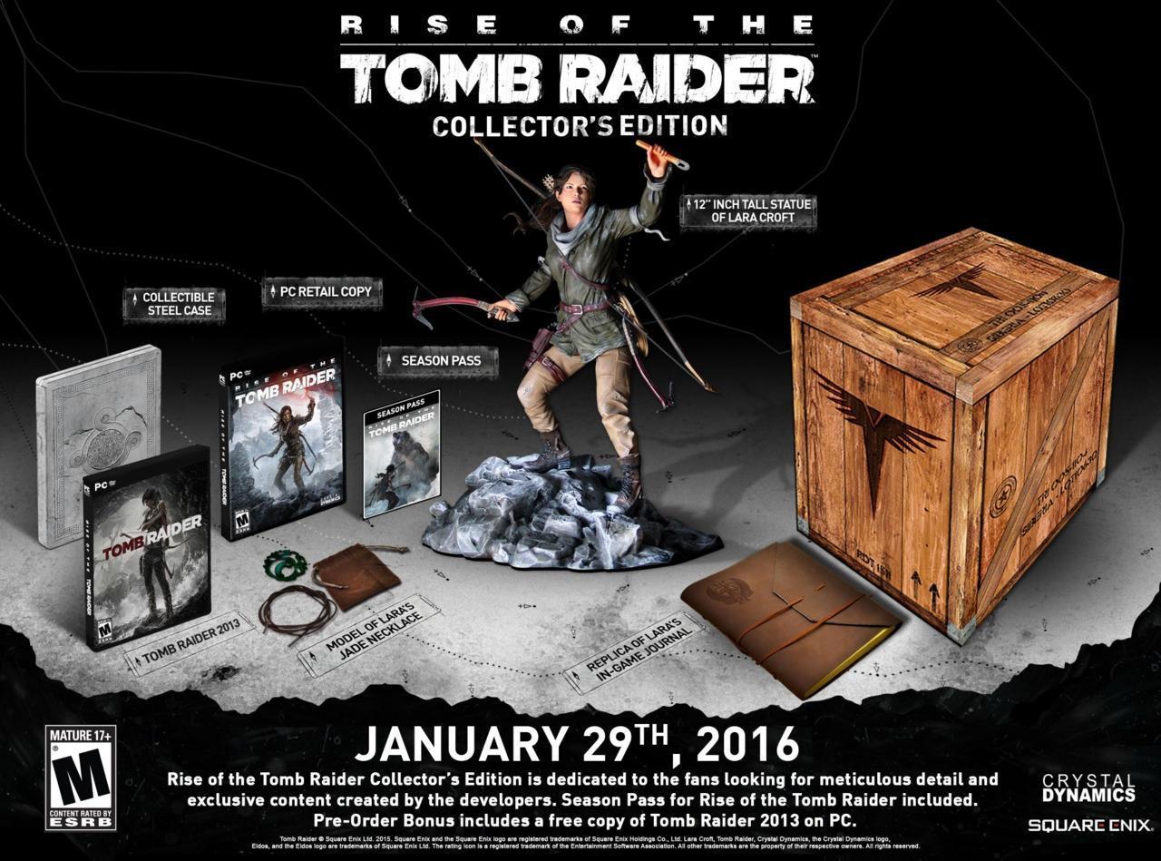 Rise of the Tomb Raider PC Gereksinimleri Belli Oldu