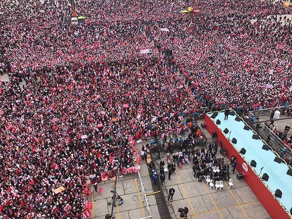 Cumhurbaşkanı Erdoğan Yenikapı mitinginde konuştu