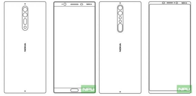 Nokia 8 ve Nokia 9’u gösteren çizimler sızdırıldı