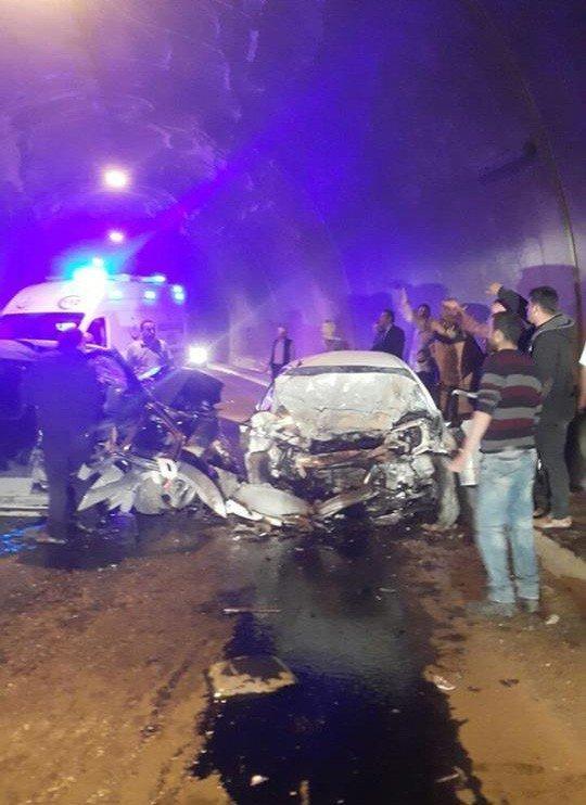 Artvin Murgul tünelinde kaza: 3 ölü, 3 yaralı