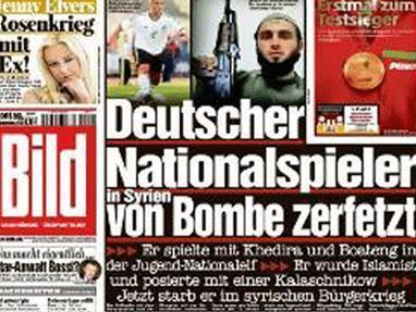 Türk asıllı Alman Milli futbolcu Burak Karan bombayla parçalandı